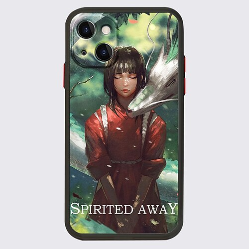 

Spirited Away Anime Phone Case For Apple iPhone 13 Pro Max 12 11 SE 2022 X XR XS Max 8 7 Unique Design Protective Case Shockproof Dustproof Transparent Back Cover TPU