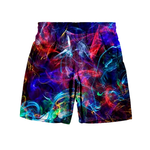 

Kids Boys Shorts Graphic Active Outdoor 3-12 Years Spring Blue