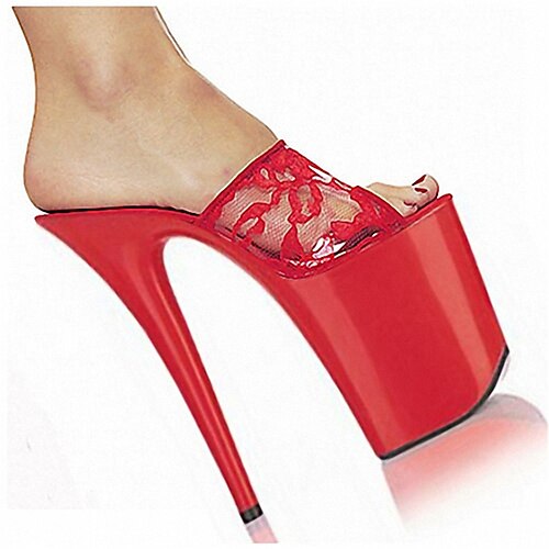 

Mujer Pantuflas Sandalias de plataforma Fiesta Playa Hebilla Plataforma Dedo redondo Punta abierta Sensual Cuero PU Mocasín Color sólido Claro Negro Blanco