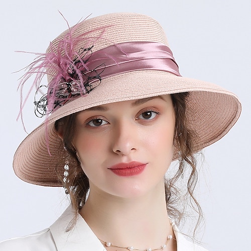 

Women's Hat Bucket Hat Black Pink Party Outdoor Dailywear Floral Floral Windproof Comfort Fashion