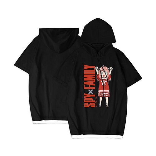 

Inspired by SPY×FAMILY Loid Forger Yor Forger Anya Forger Hoodie Cartoon Poly / Cotton Anime Harajuku Graphic Kawaii Hoodie For Men's / Women's / Couple's