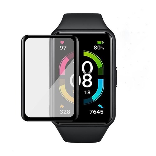 

Watch Case For Honor Band 6 PMMA Material Protective Cover For Huawei Honor Band 6 HD Full Screen Watch Film Composite Film