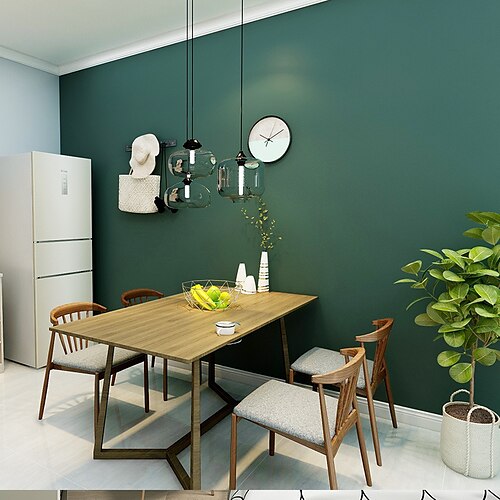 

Solid Color Modern Minimalist Wallpaper Morandi Color Wall Covering Waterproof PVC Fabric Home Decor 53950cm