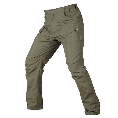 

Men's Work Pants Hiking Cargo Pants Camouflage Hunting Pants Spring Summer Camo / Camouflage Bottoms for Hunting Hiking Military / Tactical CP Color Green khaki S M L XL 2XL / Combat