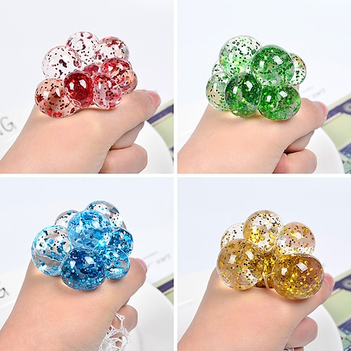 

Finger Toy Squishies Stress Reliever 3 pcs Portable Gift Non-toxic For Teen Adults' Men Boys and Girls Christmas Gifts Party Outdoor Easter