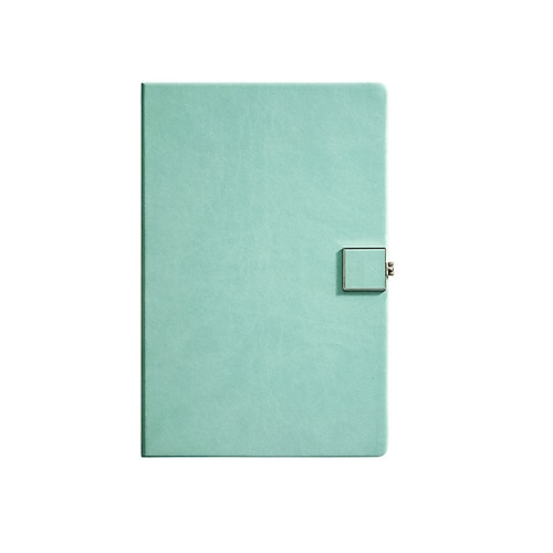 

Lined Journal Notebook Lined A5 5.8×8.3 Inch Solid Color PU SoftCover with Lock Button 192 Pages Notebook for School Office Business