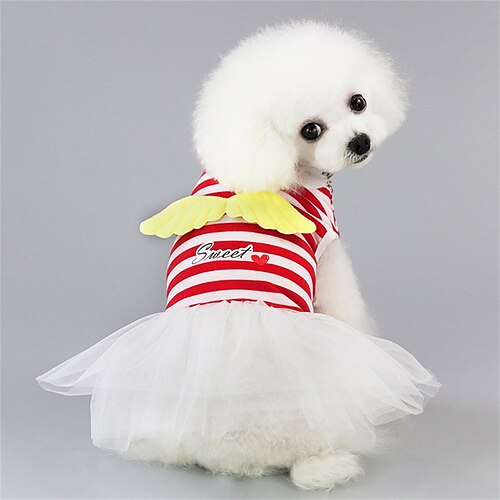 

Dog Dress Cooling Summer Dog Clothes Floral/Fruit Soft Breathable Pet Puppy Dog Dresses for Small Dogs Cats Apparel