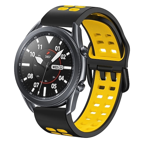 

1 pcs Smart Watch Band for Garmin Forerunner 55/245/645/158 20mm Silicone Smartwatch Strap Waterproof Adjustable Shockproof Sport Band Replacement Wristband