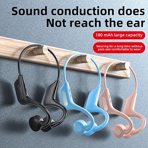 

BL-13 Bone Conduction Headphone Ear Hook Bluetooth5.0 Ergonomic Design Stereo for Apple Samsung Huawei Xiaomi MI Yoga Camping / Hiking Running Mobile Phone