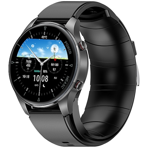 

P50 Smart Watch 1.3 inch Smartwatch Fitness Running Watch Bluetooth Temperature Monitoring Pedometer Call Reminder Compatible with Smartphone Men Waterproof Long Standby Media Control IP 67 45mm