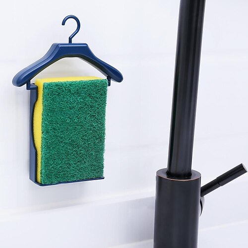 

Object Stacking Creative Clothes Rack Shaped Kitchen Sink Storage Rack Sponge Wipe Storage Rack