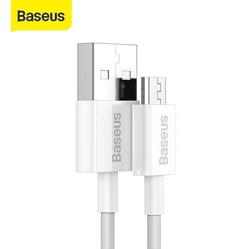 

Baseus Superior Series Fast Charging Data Cable USB to Micro 2A 1m White