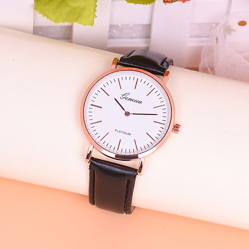 

Oktime Quartz Watch for Men Analog Quartz Fashion Stylish Casual Waterproof Large Dial Metal PU Leather Friends Birthday / One Year