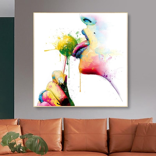 

Wall Art Canvas Prints Posters Painting Abstract People Modern Traditional Artwork Picture Home Decoration Décor Rolled Canvas No Frame Unframed Unstretched