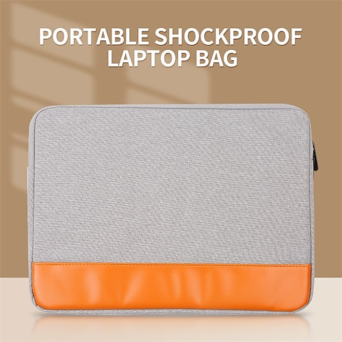 

Laptop Sleeves 13"" inch Compatible with Macbook Air Pro, HP, Dell, Lenovo, Asus, Acer, Chromebook Notebook Waterpoof Shock Proof Oxford Cloth Color Block for Travel Colleages & Schools