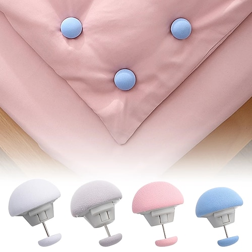 

Covers Fastener Clip Holder Mushroom Quilt Stand Blanket Clip Slip-resistant Nordic Clips for Bed Sheet Clothes Pegs