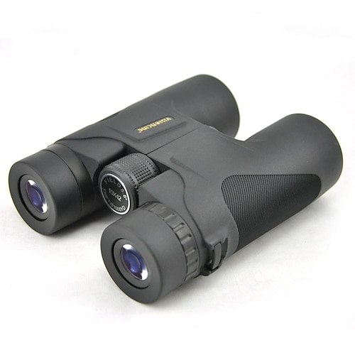 

10 X 42 mm Binoculars Roof Military Outdoor Roof Prism Wide Angle 303/1000 m Multi-coated BAK4 Casual Military / Tactical Hunting and Fishing Metalic Spectralite Rubber