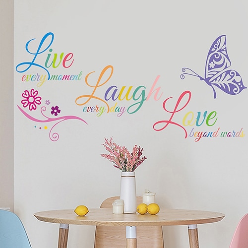 

Love / Animals Wall Stickers Living Room / Kids Room kindergarten Removable / Pre-pasted PVC Home Decoration Wall Decal 1pc