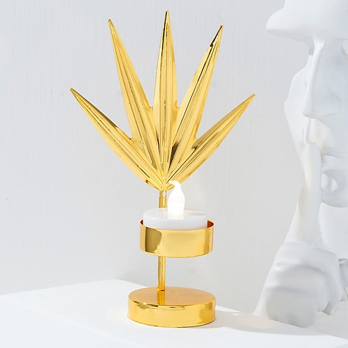 

Modern Contemporary Simple Style Metal Candle 1pc Candle Holders