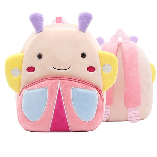 

Cute Toddler Backpack Toddler Bag Plush Animal Cartoon Mini Travel Bag for Baby Girl Boy 2-6 Years