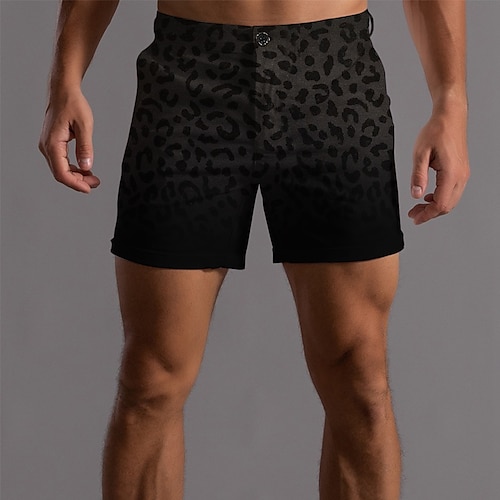 

Men's Designer Fashion Shorts Chino Shorts 3D Print Pocket Short Pants Business Casual Micro-elastic Graphic Prints Comfort Soft Mid Waist Black M L XL XXL 3XL / Summer