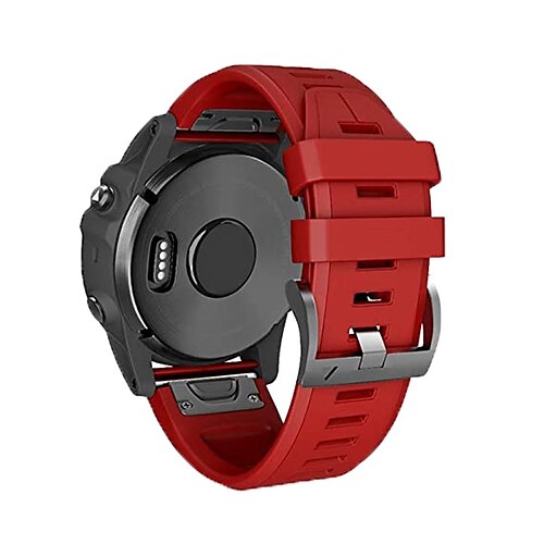 

1 pcs Smart Watch Band for Garmin venu 2 Fenix 7/6/5/5 Plus Vivoactive 4 Instinct 2/2 Solar / Solar / Instinct Standard Approach S62 22mm 26mm Silicone Smartwatch Strap Waterproof Adjustable