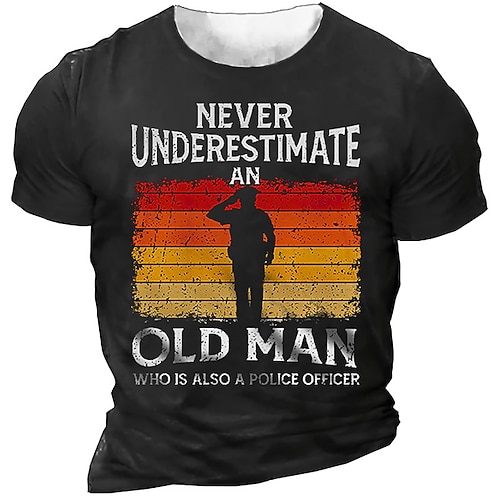 

Men's T shirt Tee 3D Print Graphic Human Letter Crew Neck Casual Daily Print Short Sleeve Tops Fashion Vintage Designer Big and Tall Green Black Blue