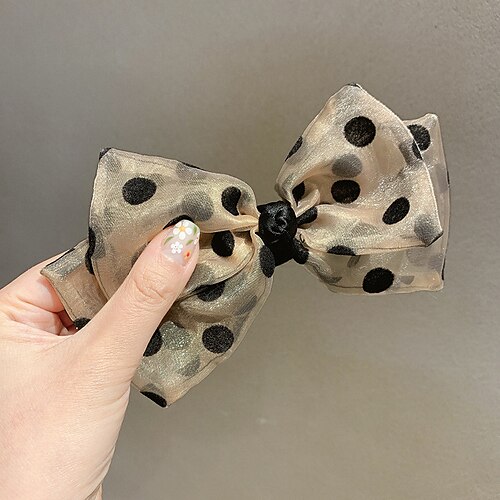 

Women's Romantic Street Polka Dot Headwear