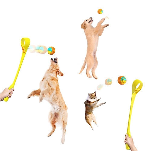 

Dog Toy Throwing Club Training Outdoor Interactive Dog Walking Toy Throwing Ball Artifact Pet Supplies