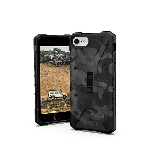 

Designed for iPhone SE (2022) Case Screen Rugged Lightweight Slim Shockproof Pathfinder SE Protective Cover Midnight Camo