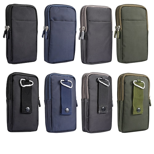 

1 Pack Carrying Phone Pouch Portable Zipper Large Capacity Phone Case Dry Bag Mobile Rain Cover for For iPhone 13 Pro Max 12 Mini 11 Samsung Galaxy S22 Ultra Plus S21 A73 A53 Cycling / Bike Camping