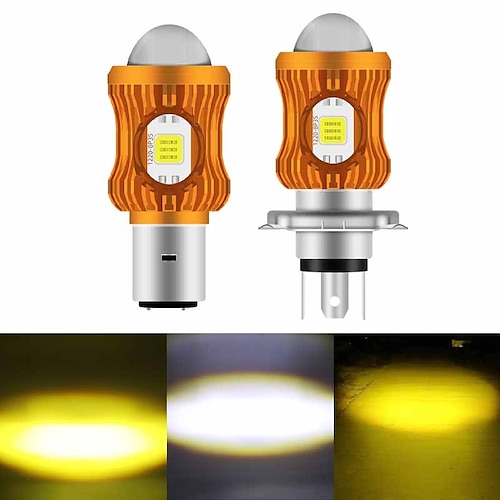 

1pcs H4 Led BA20D Canbus No Error Motorcycle Headlight Bulb Hi/Lo Beam Light H4 Led Motorcycle Lights Headlight