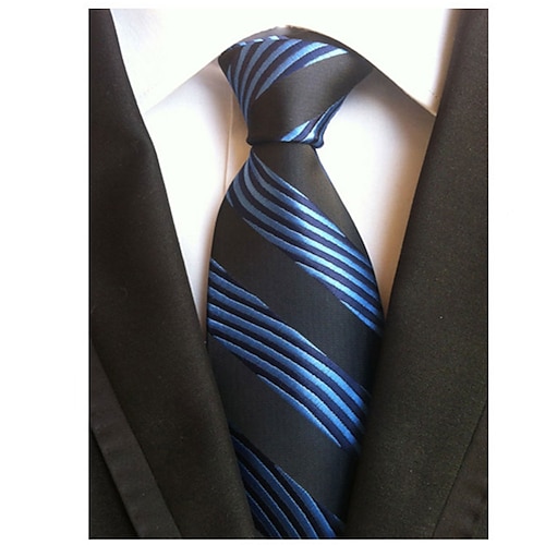 

Men's Ties Neckties Work / Wedding / Gentleman Formal Style / Modern Style / Jacquard Striped Formal Business Formal Evening