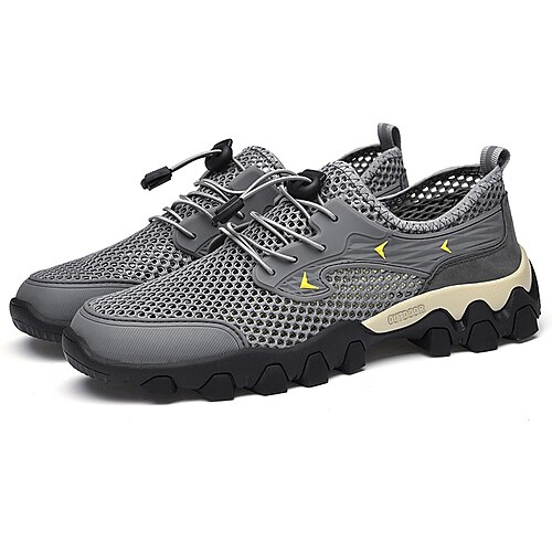 

Men's Loafers Slip-Ons Comfort Loafers Casual Athletic Walking Shoes PU Black Gray Blue Summer