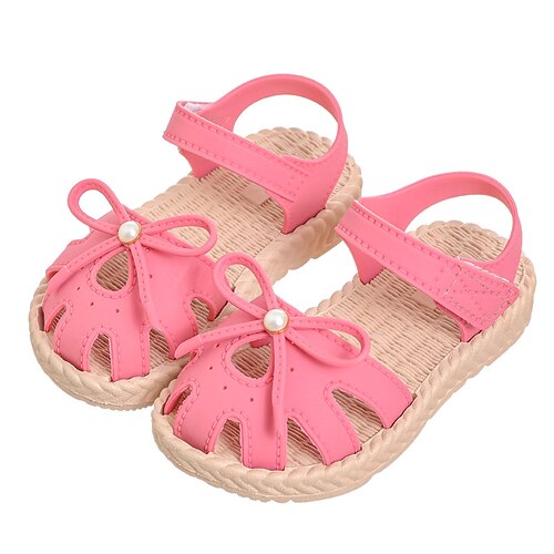 

Girls' Sandals Casual PVC Breathability Non-slipping Cosplay Big Kids(7years ) Little Kids(4-7ys) Birthday Festival Indoor Outdoor Play Magic Tape Light Pink Rosy Pink Brown Spring Summer