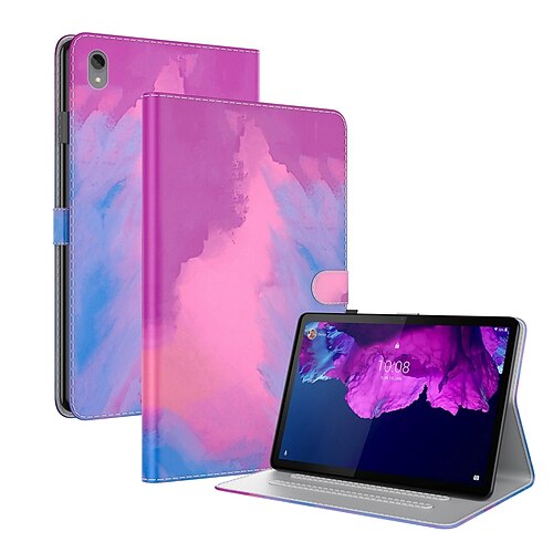 

Tablet Case Cover For Lenovo Tab P11 / Plus Tab M10 HD M10 FHD Plus Tab M8 (FHD / HD) Card Holder with Stand Flip Scenery TPU PU Leather