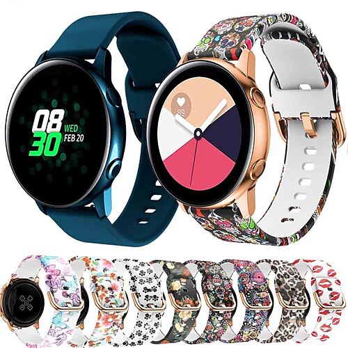 

1 pcs Smart Watch Band Compatible with Amazfit Amazfit Bip Amazfit Bip Lite Amazfit GTS Smartwatch Strap Waterproof Breathable Sweatproof Sport Band Replacement Wristband