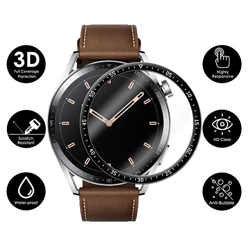 

Suitable for Huawei watch GT3 42mm/46mm Gt3 watch flm curved full screen composite purple lght film