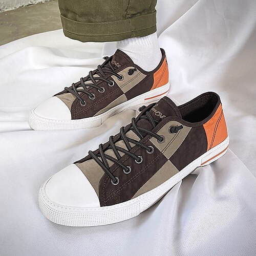 

Men's Trainers Athletic Shoes Comfort Shoes Athletic Walking Shoes PU Over The Knee Boots Black / Red Yellow Orange Fall
