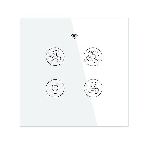 

Smart Switch Wrs-eu1-wh/WiFi Tuya Smart Switch 1 Gang Touch Switch For Daily / Living Room / Bedroom APP Control / Timing Function / Smart WIFI 90-250V
