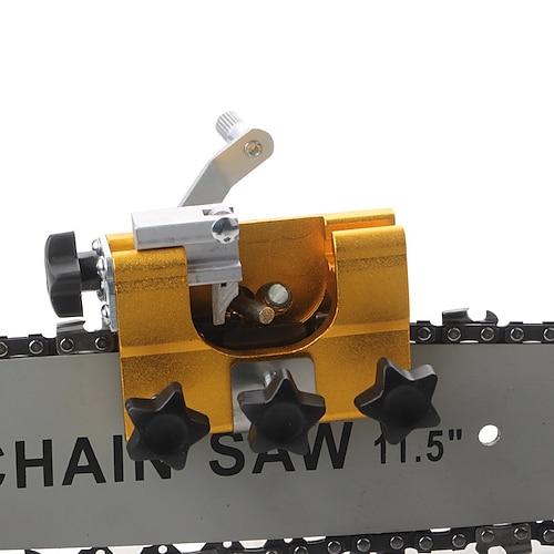 

Portable Chain Saw Sharpener Manual Chainsaw Sharpening Jig Grinding Abrasive Tool Machinery Chain Saw Drill Sharpen Tools