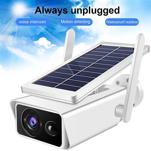 

IP Camera 1080P Box WIFI Remote Access Alarm detection Indoor Outdoor Garden Support 128 GB