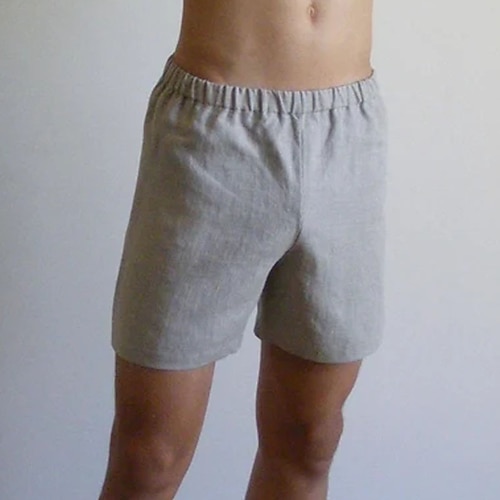 

Men's Stylish Casual / Sporty Active Shorts Drawstring Pocket Elastic Waist Short Pants Sports Outdoor Daily Micro-elastic Solid Color Comfort Breathable Mid Waist Gray S M L XL XXL