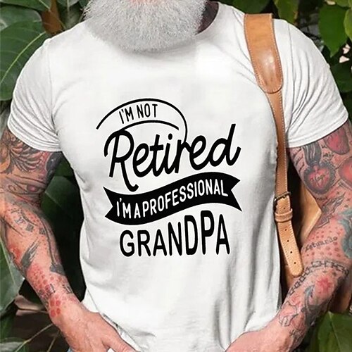 

Men's T shirt Tee Hot Stamping Graphic Letter Crew Neck Street Casual Print Short Sleeve Tops Basic Fashion Classic Comfortable White Black Blue