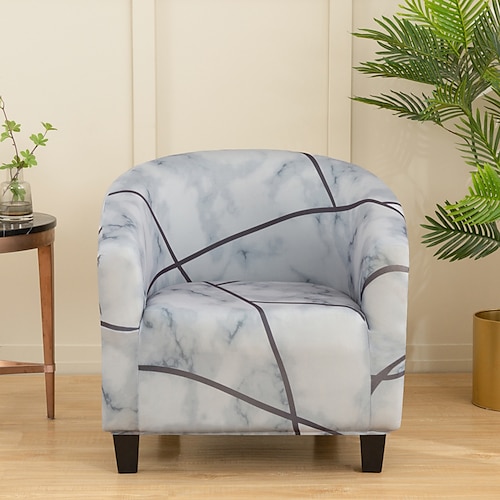 

Elastic Tub Sofa Armchair Seat Cover Printed Sofa Cover Armchair Cover Protector Bathtub Chair Covers Furniture Slipcover