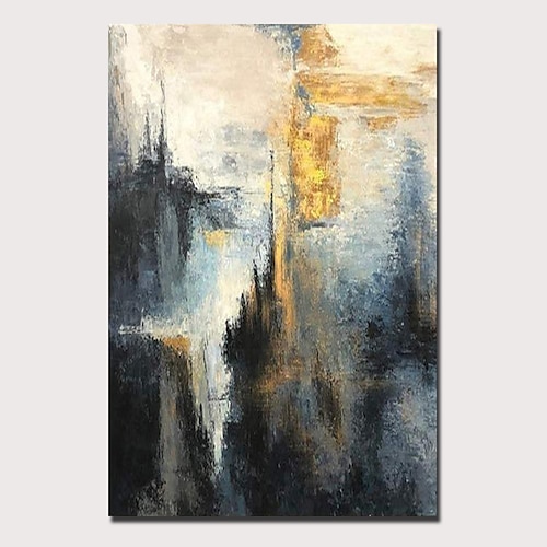 

Handmade Oil Painting CanvasWall Art Decoration Abstract Knife Painting Landscapefor Home Decor Rolled Frameless Unstretched Painting
