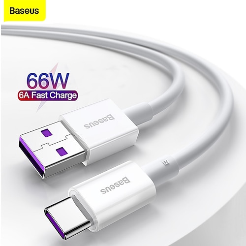 

Baseus Superior Series Fast Charging Data Cable USB to Type-C 66W