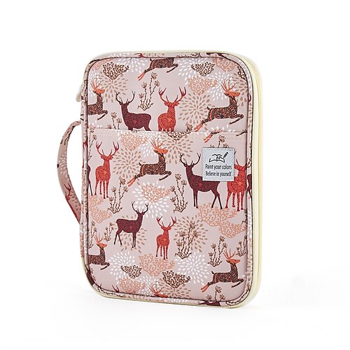 

PencilCasePenPouchMarkerBag Creative Wear-Resistant Multifunction Canvas for School Office Student