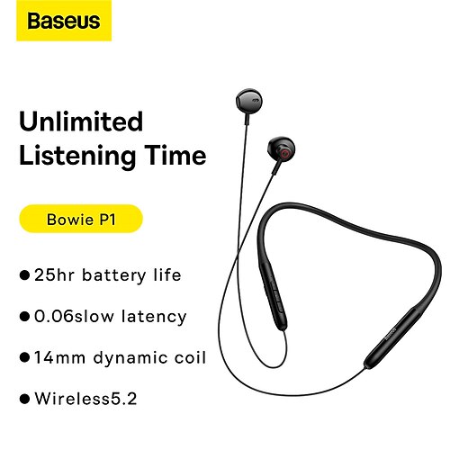 

P1 Neckband Headphone In Ear Bluetooth5.0 Stereo for Apple Samsung Huawei Xiaomi MI Camping / Hiking Running Everyday Use Mobile Phone