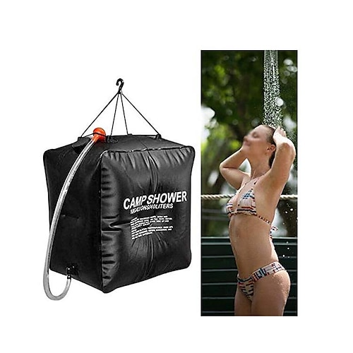 

Outdoor Portable Camping Camping Pvc Shower Bag Solar Bath Water Storage Bath Bag